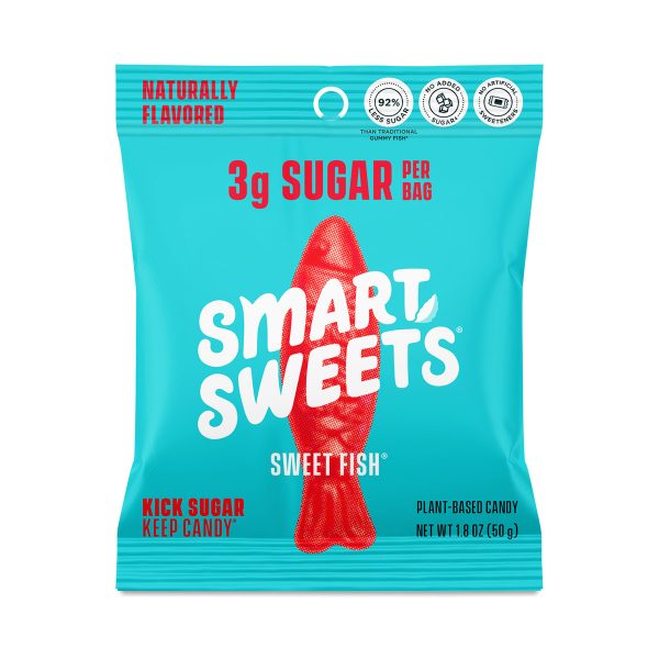 SmartSweets Sweet Fish Low-Sugar Gummy Candy